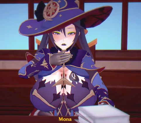 [MMD]Boneache 5月26原神NTR 媚黑骚猪雷电将军 莫娜[450M]