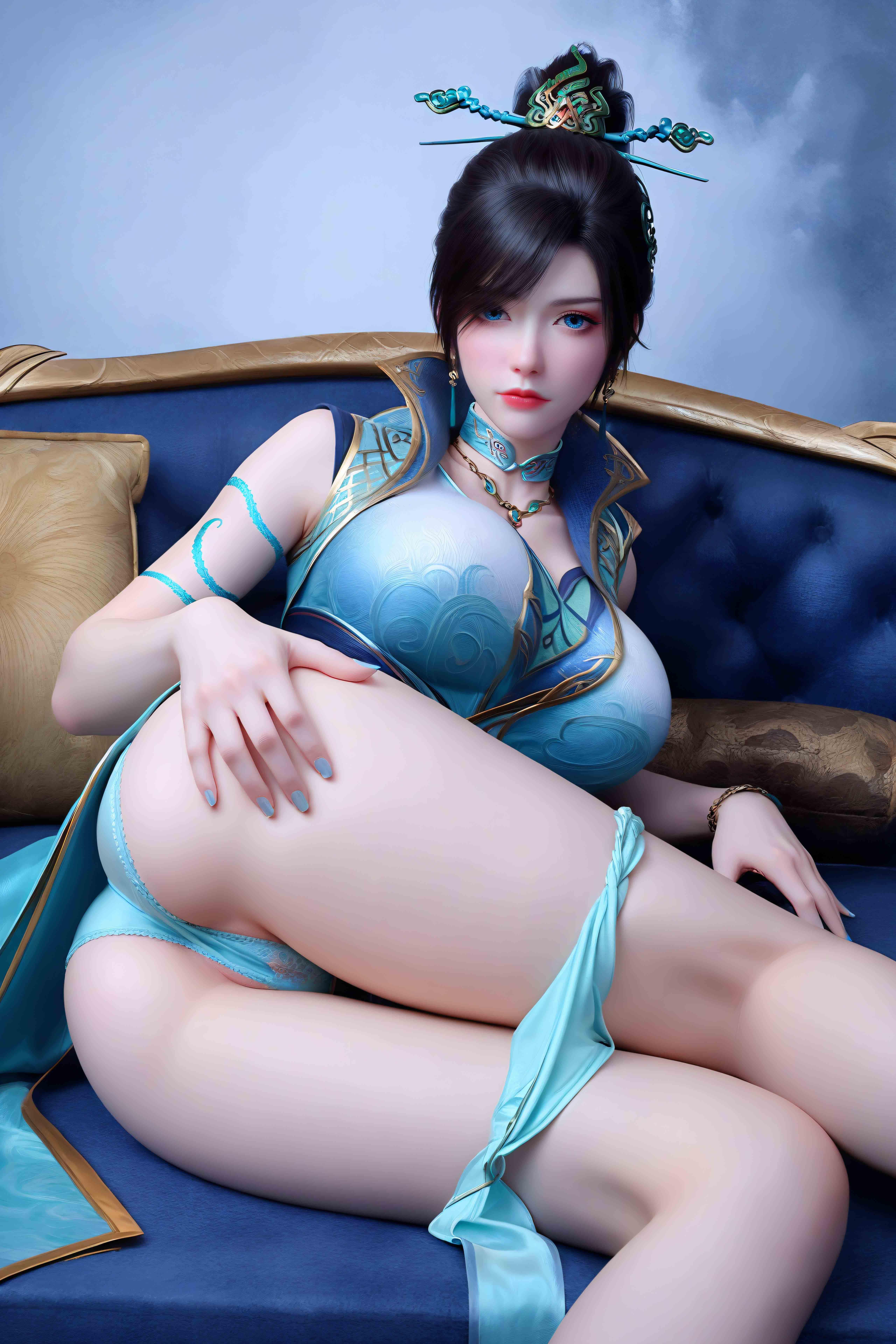 [AI国漫]（搬运至250505）斗破苍穹-青鳞【呼呼】【175P】【1G百度云】