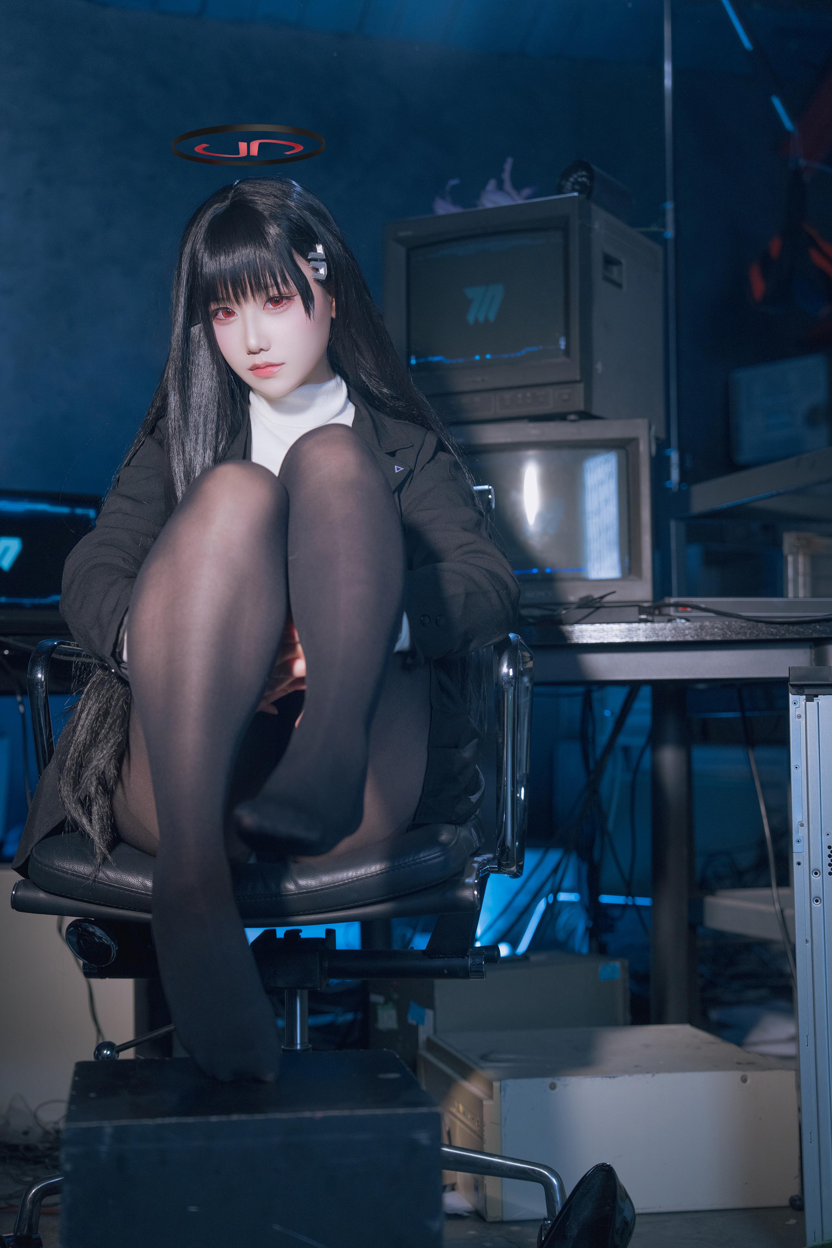 【新】lunananya - blue archive 調月リオ [30P][226MB百度云]