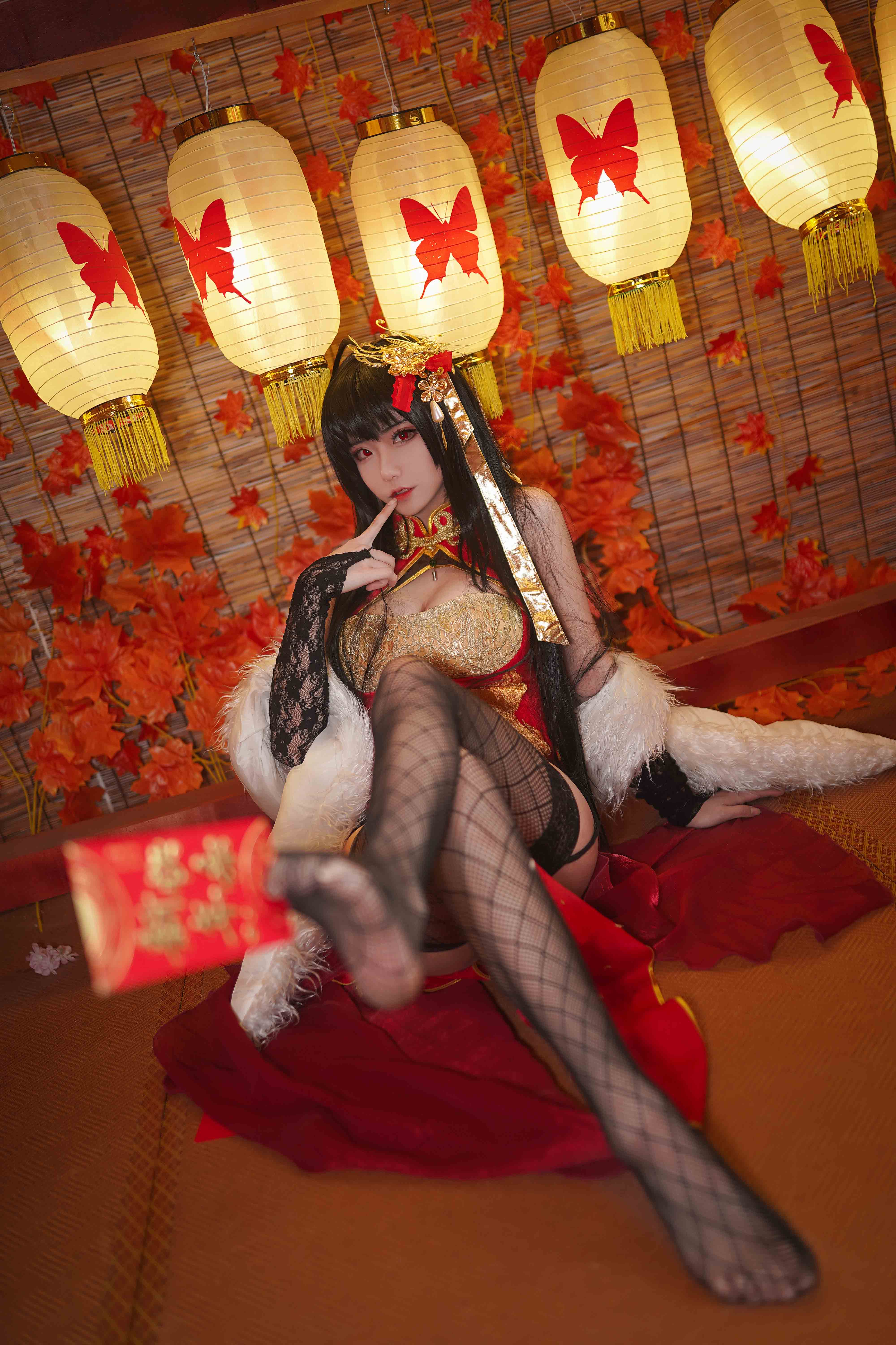 【新】Seya-狮砸 - 碧蓝航线 大凤 旗袍 [14P][149MB百度云]