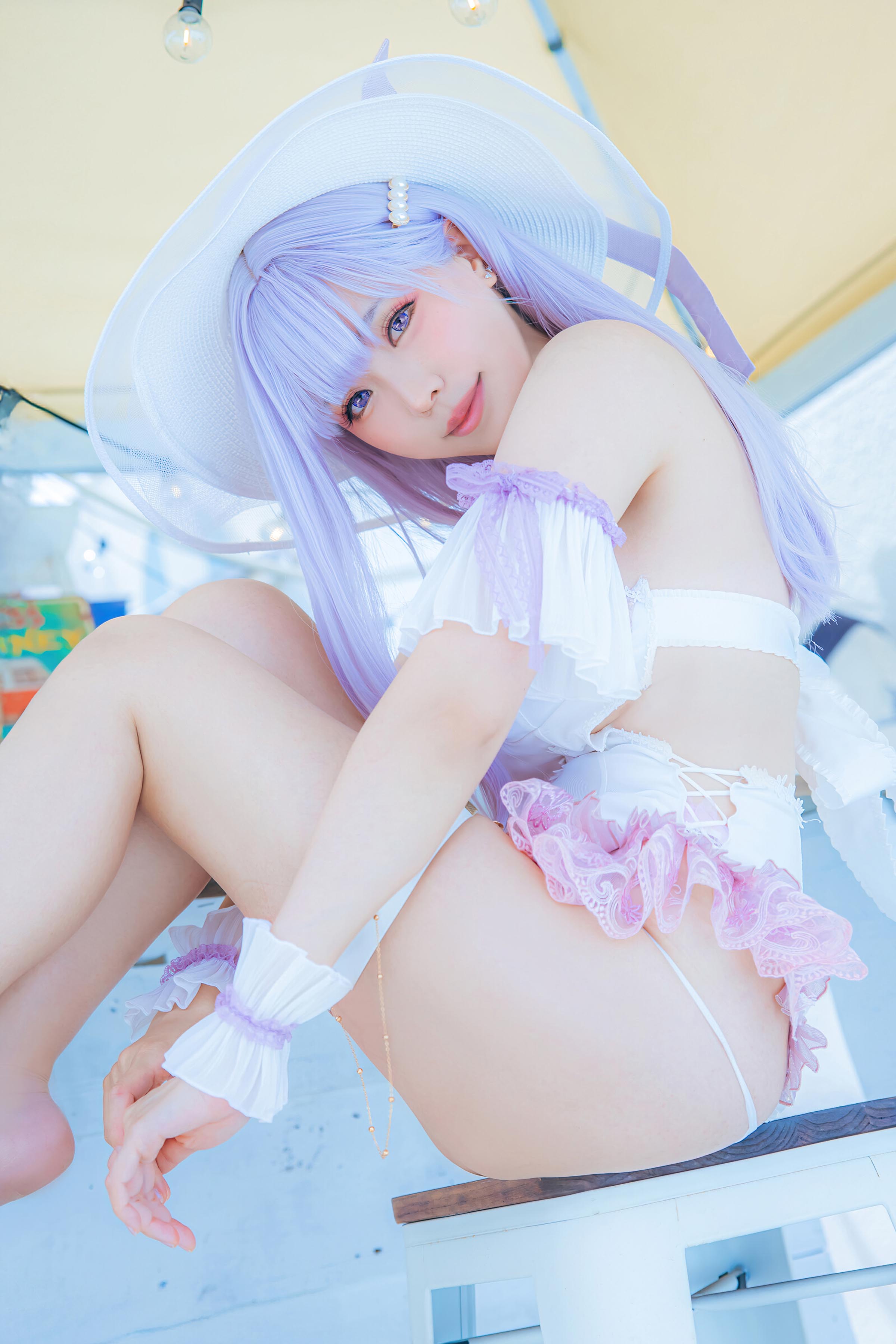 【新】ElyEE子 - Plymouth Swimsuit [28P][219MB百度云]