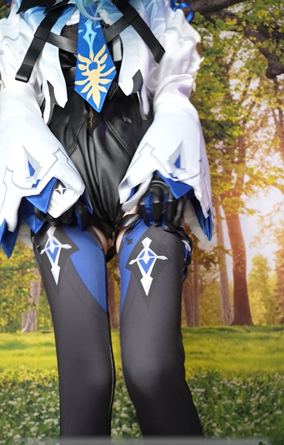 原神 优菈Cosplay 胶衣自慰 【3V492M】