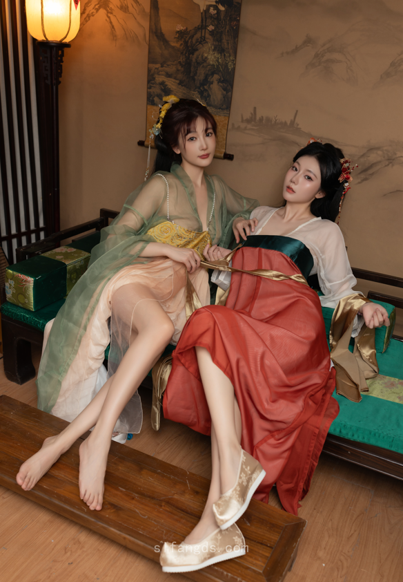 秀人网 陆萱萱&安然 最新 双女情趣古装诱惑视图 【80P2V2.17G】