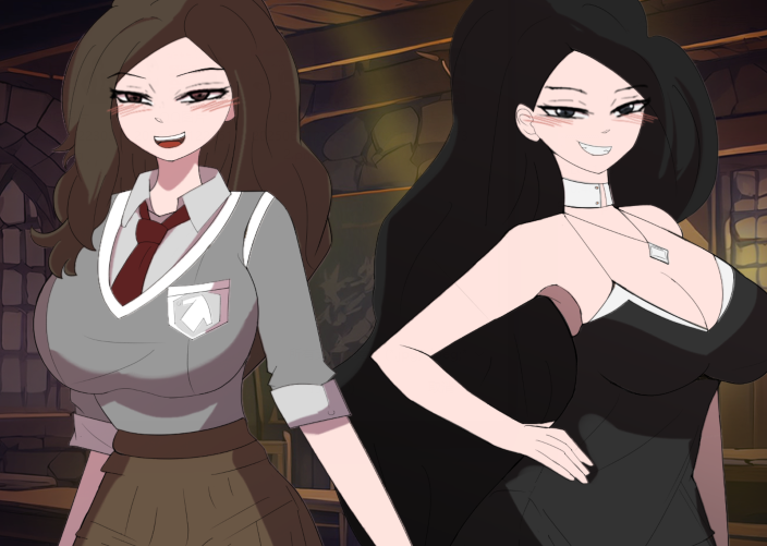 [欧美SLG/汉化] 坏女巫与黑暗魔法诱惑 v0.2.1 [PC+安卓/1.4G]