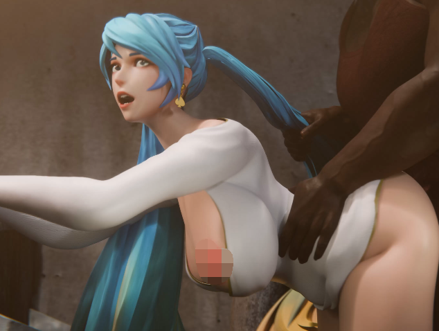 [3D] Nythra3D 2506：娑娜+艾希+黑百合+萨勒芬妮 性感御姐黑色巨根激情爆肏[1G]