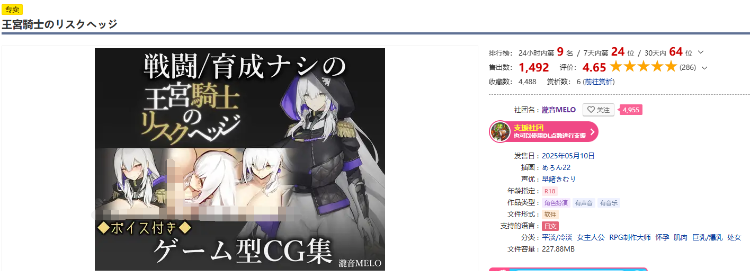 【日式RPG】王宮騎士のリスクヘッジ 汉化版