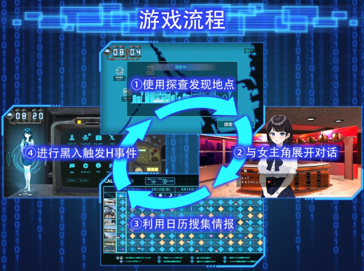 【互动SLG】LOOK.hacII -ルック・ハックII-Ver1.1+DLC DL官方中文版[新作]