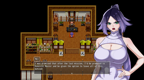 【日式RPG】堕落女忍 ~寝取隐村~Ver1.00 云翻汉化测试版[Demo]