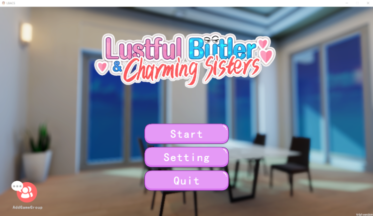 【互动SLG】[3D]好色管家俏姐妹 官方体验版[Demo]