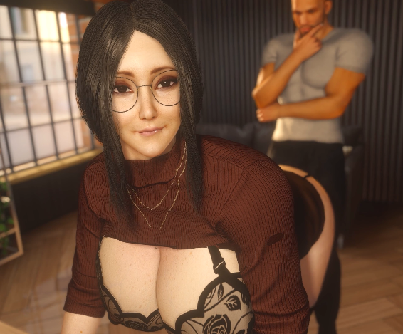 [3D]Sir Bludgeon 新作黑丝丰乳人妻替夫还债 肉偿被操淫水喷涌[740M]