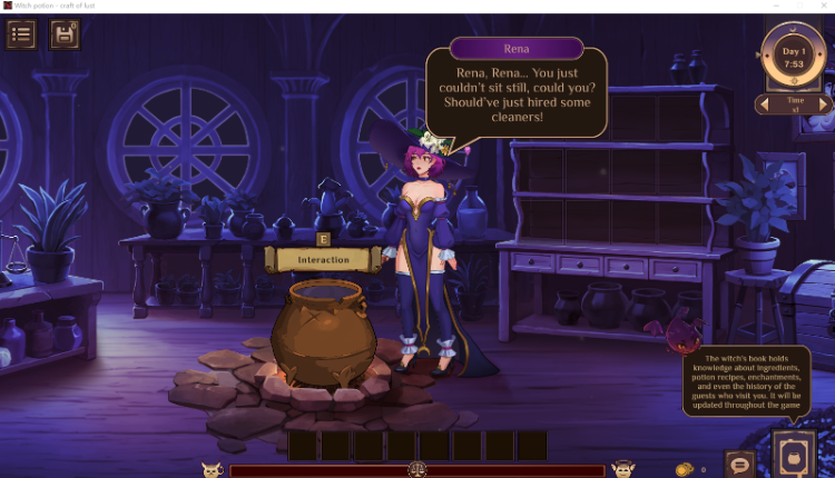 【互动SLG】Witch Potions - Craft of Lust Steam官方英文体验版[DEMO]