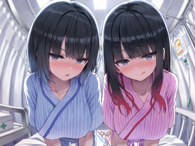 【ASMR】[简体中文版]被两位感染上了会引发无止尽舔耳欲望的病毒的慵懒阴郁系双胞胎每天深入侵犯耳朵的日常～