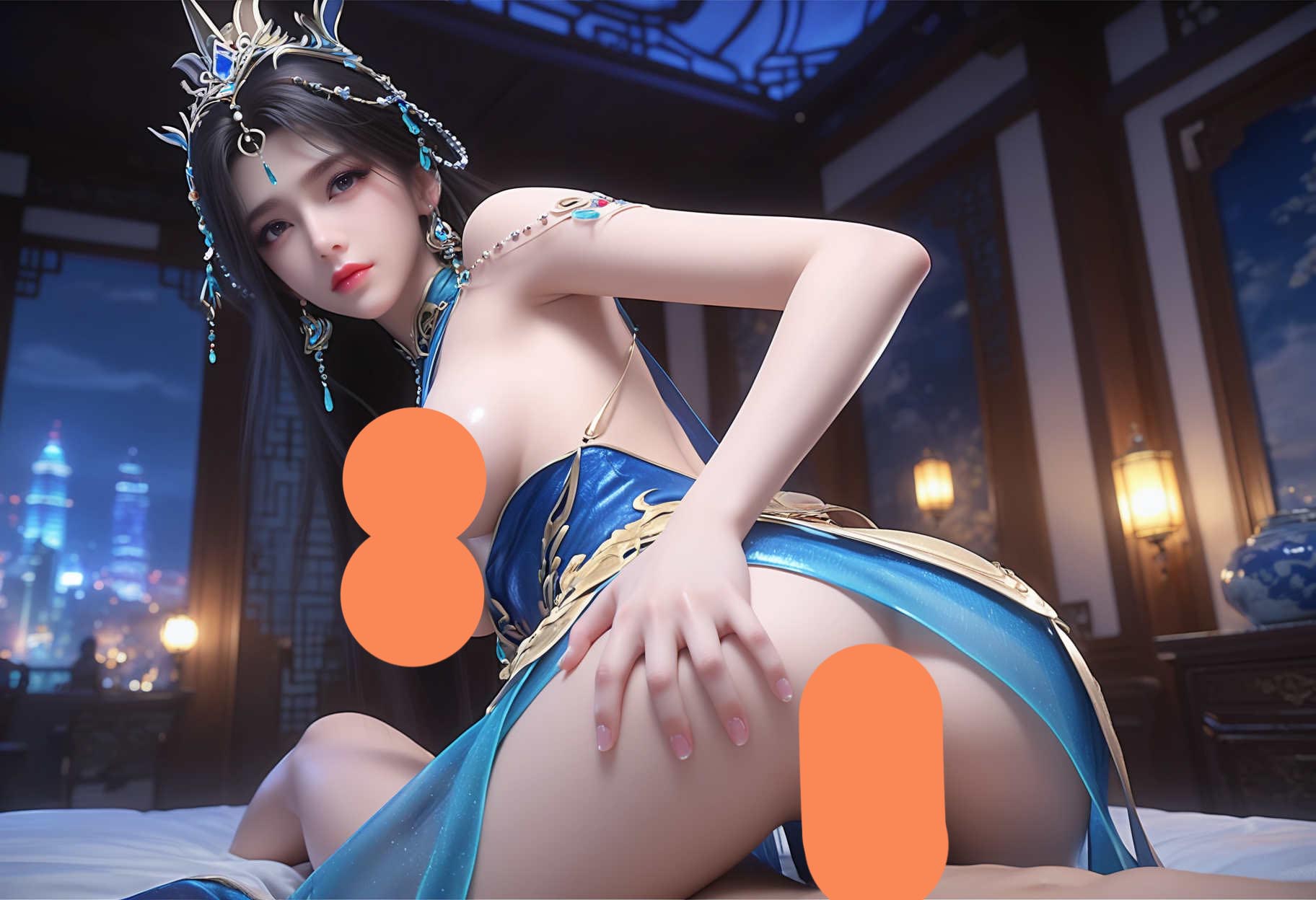 [AI国漫]（搬运至250611）完美世界- 凰女【于家瓶】【120P】【295MB百度云】