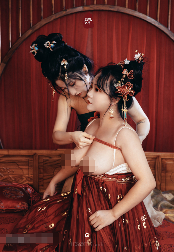 推特古风唯美情色摄影 桃葡&夏月 等三位约拍美模私拍【200P2V334M】