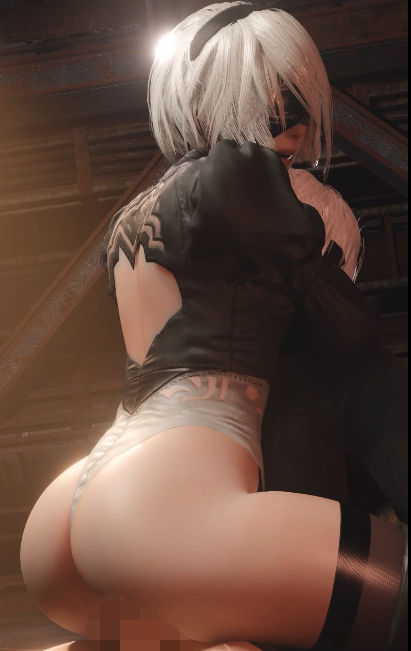 [3D]LazyProcrast 2506：2B+深羽 性感女神黑丝足交侍奉 骑乘传教士体位爆肏[340M]