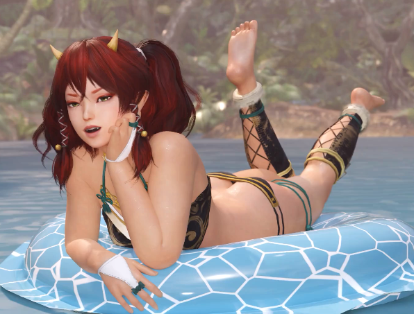 [3D]LazyProcrast 2505：死或生Kanna 小恶魔美少女沙滩激情榨精[1G]
