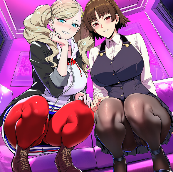 [全彩][Patreon] (Yeeting) Anne Takamaki x Makoto Nijima [2G]