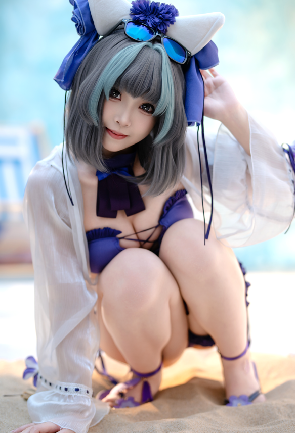 Bangni邦尼 - 泳装柴郡 【86P832M】