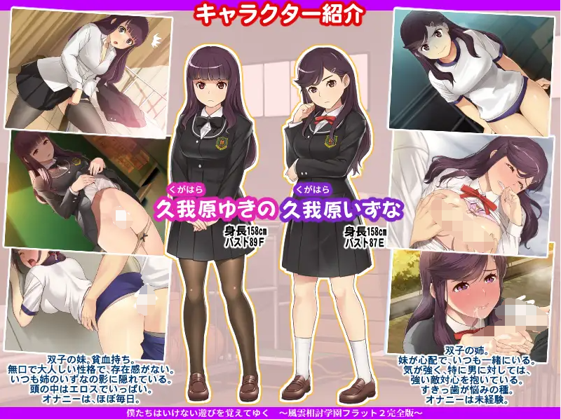 【日式ADV】风云相讨学园Flat2 完全版 个人精翻汉化版
