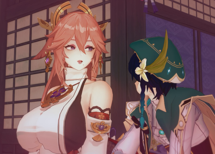 [MMD]xiaochun 7月新作八重神子NTR ntr yae miko sex[330M]