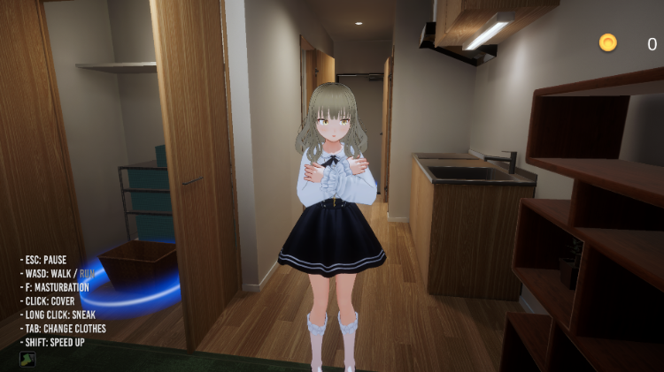 【互动SLG】[3D]全裸帰宅～草薙なぎさは帰りたい～Ver2.0 DL版[生肉]