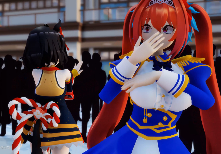 [MMD]霰射炸藥味の魚子醬：馬娘少女青春期[520M]