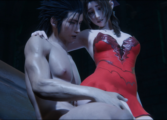 [3D]Aries' Possession 2507：Zack &amp; Aerith-Reunion 爱丽丝 性感女神骑乘爆肏中出[1.2G]