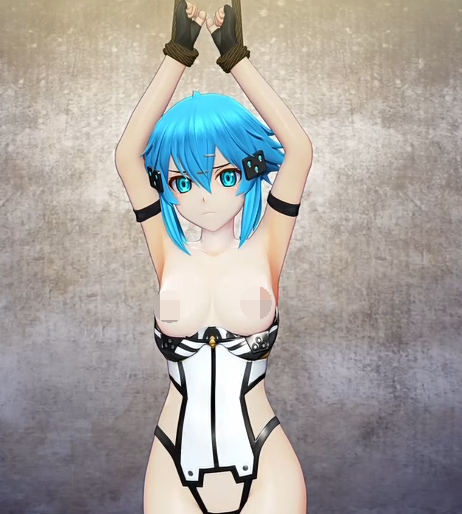 [3D]@OZ：氷の狙撃手シノン敗北 命乞い 毒薬弾・拉致監禁[1G]