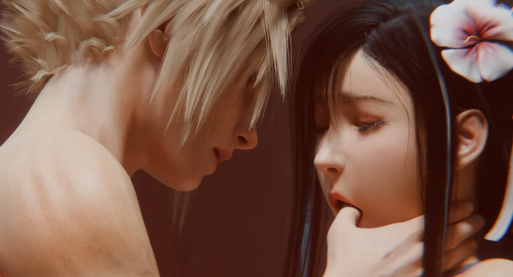 Aries' Possession 2508：Tifa &amp; Cloud - Costa Del Sol 蒂法 性感女神后入抱肏中出[350M]