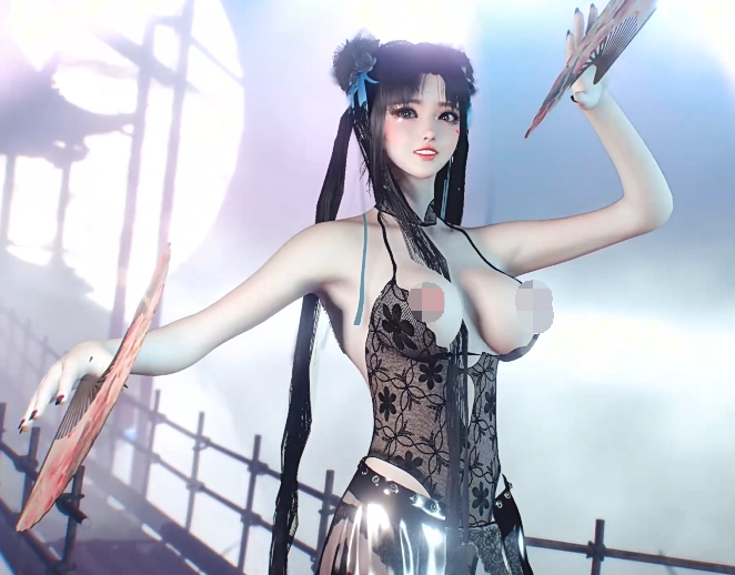 aplove：VAM MMD 赵灵儿 云裳谣 [270M]