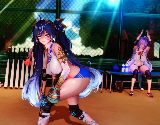 [MMD]lanzfh 尤诺之時間停止的骚扰[770M]