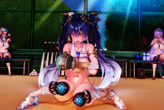 [MMD]lanzfh 尤诺之時間停止的骚扰[770M]
