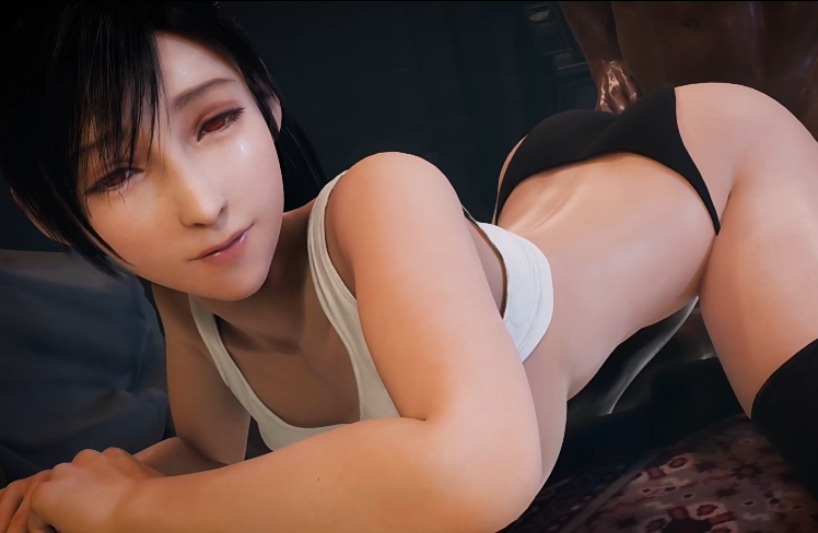 [3D]QOC 2508：朱诺+蒂法 性感女神蜜臀水蛇腰狗爬式后入中出[420M]