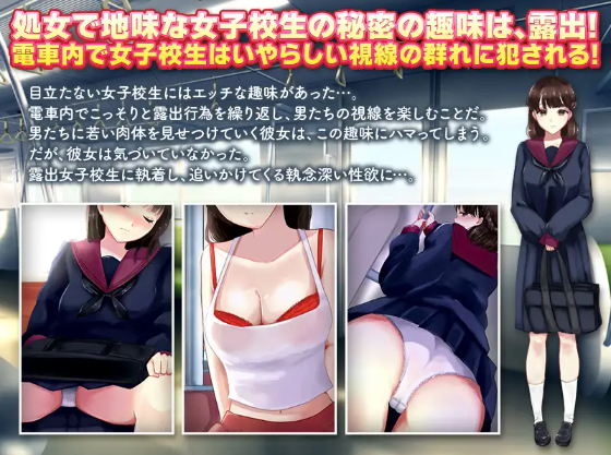 【日式RPG】電車露出娘と盗撮ストーカー 云翻汉化版