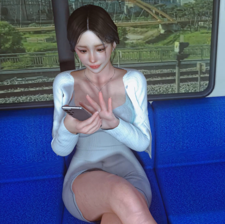 GAJIJAJI：The girl I saw on the subway 性感御姐被地铁痴汉尾随凌辱强奸 [2.6G]