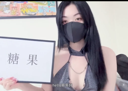 极品嫩妹-小糖果-新 灰黑淑女裙（1V,168M）