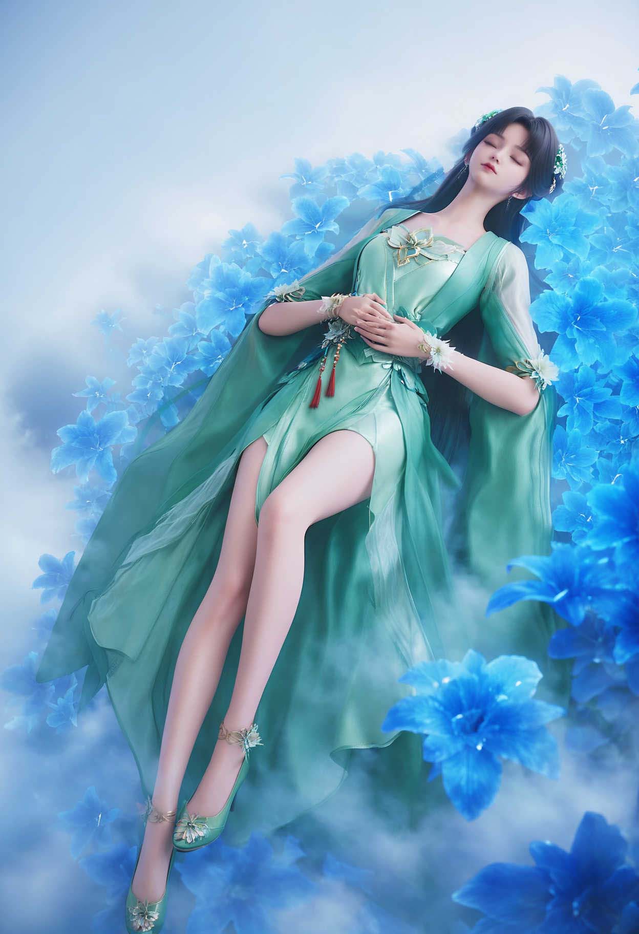 [AI国漫]（搬运至250804）诛仙-碧瑶【余家瓶】【68P】【168MB百度云】