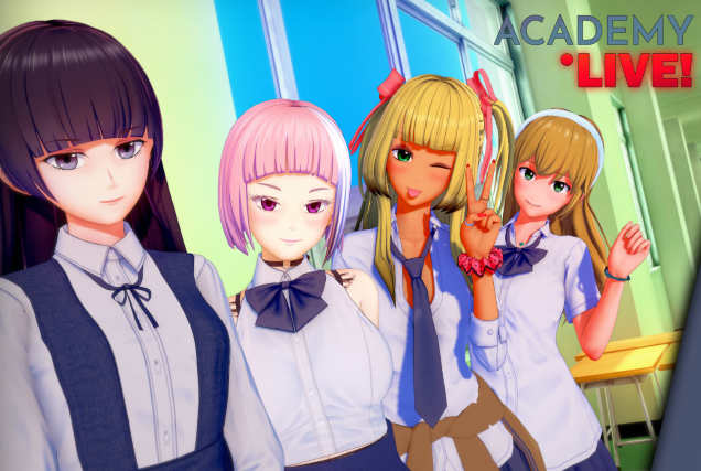 [日式SLG/汉化] 学院：直播！Academy: Live! v0.09 [PC+安卓/4.9G]