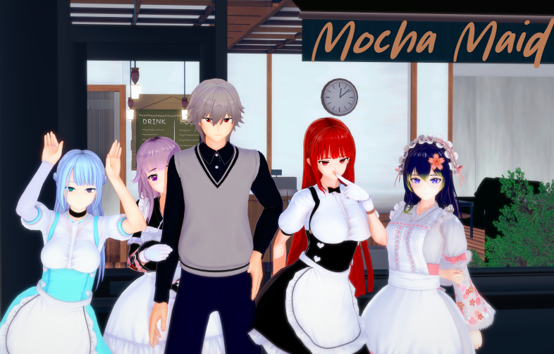 [日式SLG/汉化] 摩卡女仆 Mocha Maid v0.1.0 [PC+安卓/1.4G]