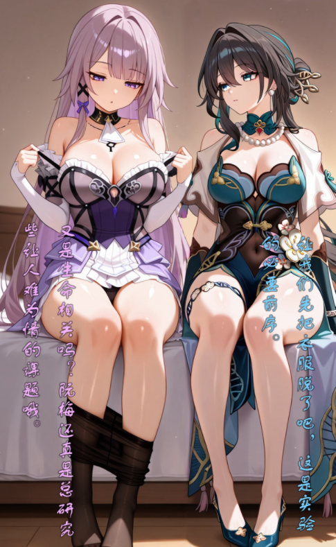 [水兄弟]崩坏：星穹铁道 阮梅X黑塔[682P/280M]