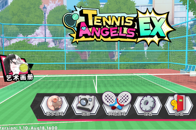 [亚洲风SLG] 网球天使EX TENNIS ANGELS EX v1.10 官中步兵版+DLC [1.9G]