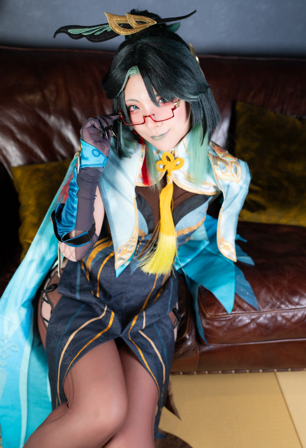comonun - 申鹤✘闲云Cosplay阿黑颜【286P23V7.39G】