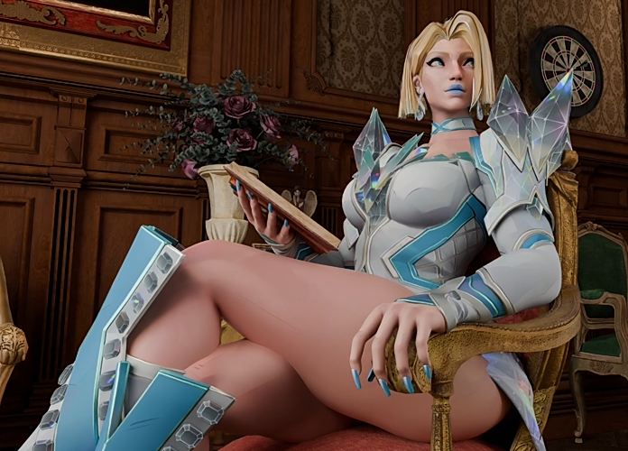 [3D]Horny Beetle 2509：艾玛 性感金发御姐黑色巨根侵犯中出[840M]