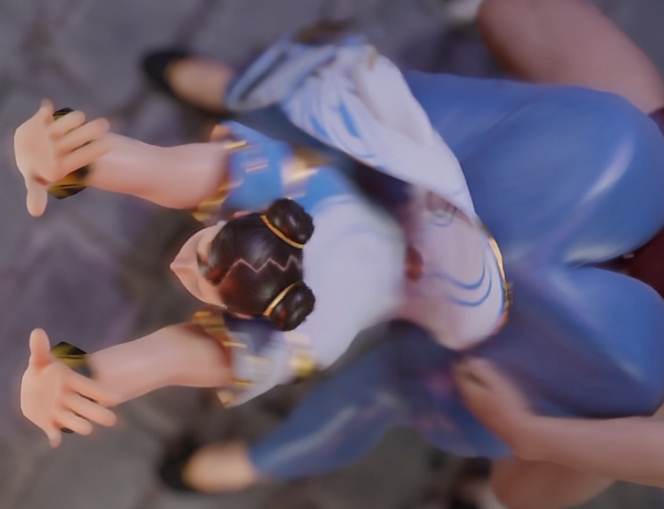 [3D]DePlaps 2503-09：黑百合+艾玛+春丽 极品爆乳尤物劲爆身材黑色巨根激情爆肏[730M]