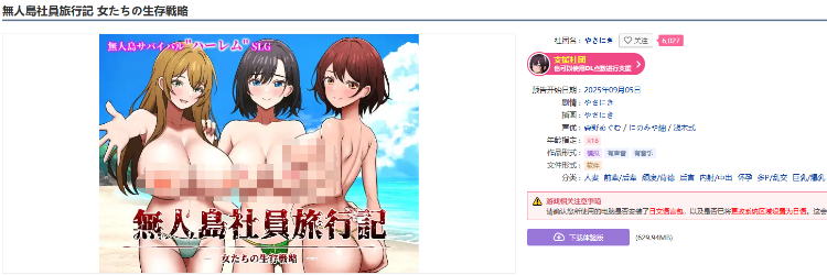【生存SLG】無人島社員旅行記 女たちの生存戦略 抢先体验版[AI汉化]
