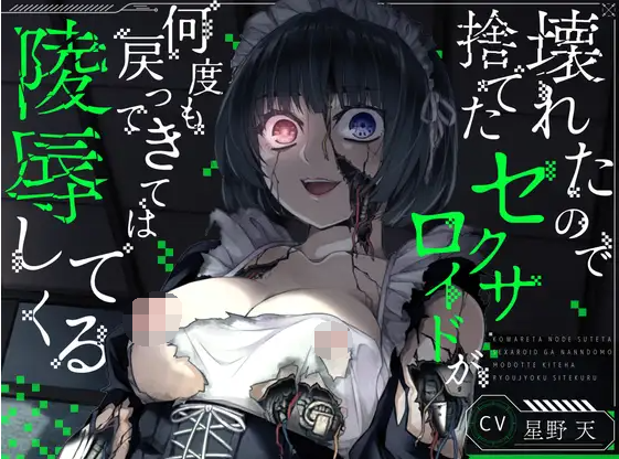 【ASMR】[简体中文版]因为故障而丢弃的性爱仿生机器人一次次地回来凌〇我[恐怖机器人強○侍奉]