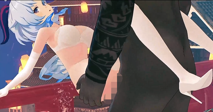 [MMD]keqingkokomimain 被寝取的后宫们 甘雨+珊瑚宫心海+神里绫华[600M]