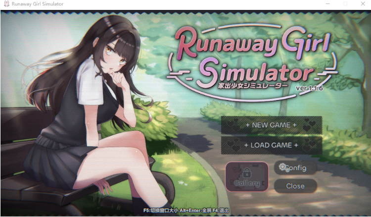 【互动SLG】[3D]家出少女模拟器 Ver1.20 DL官方中文版