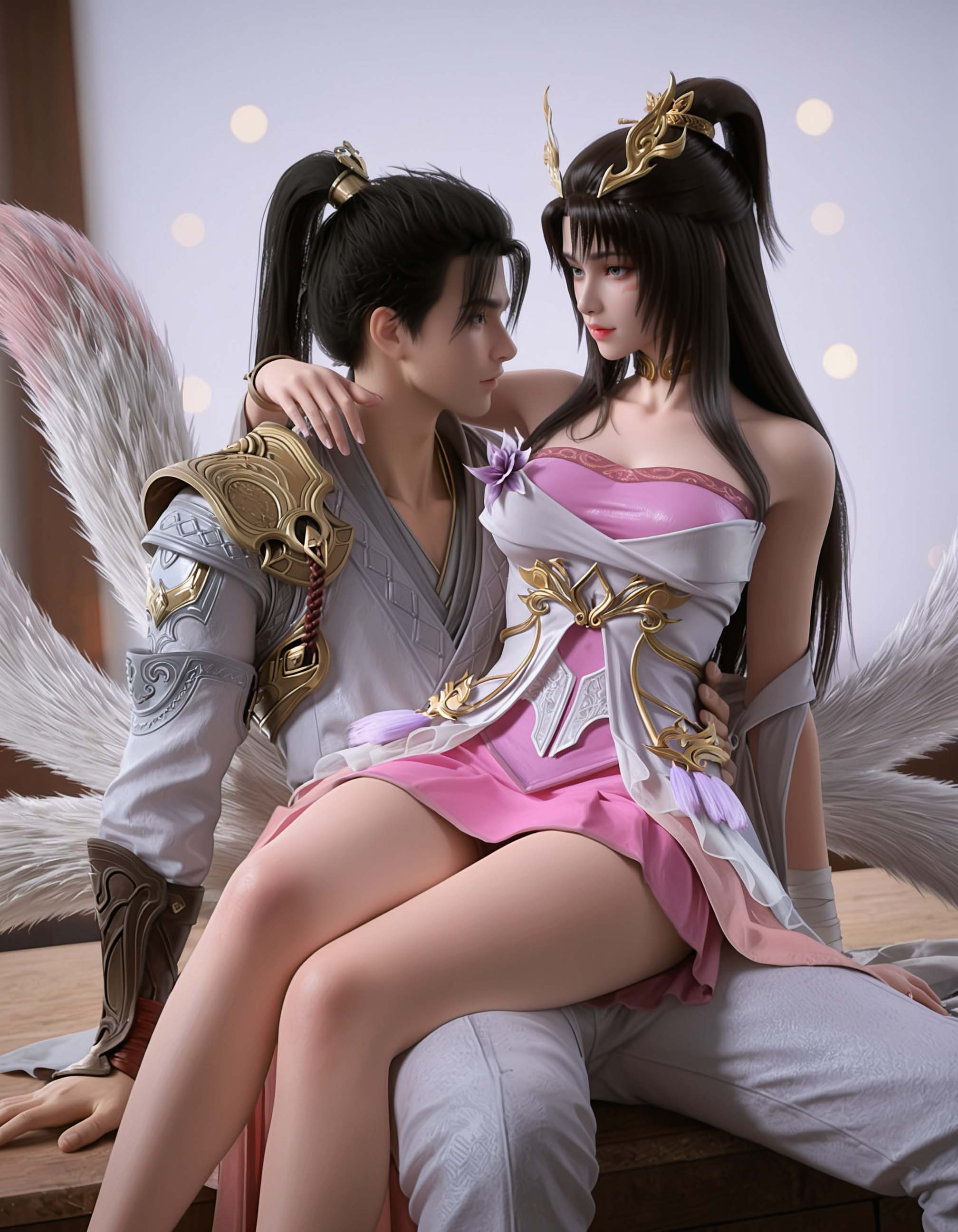 [AI国漫]（搬运至250920）完美世界-天狐仙子与石昊【蜜柑】【106P】【114MB百度云】