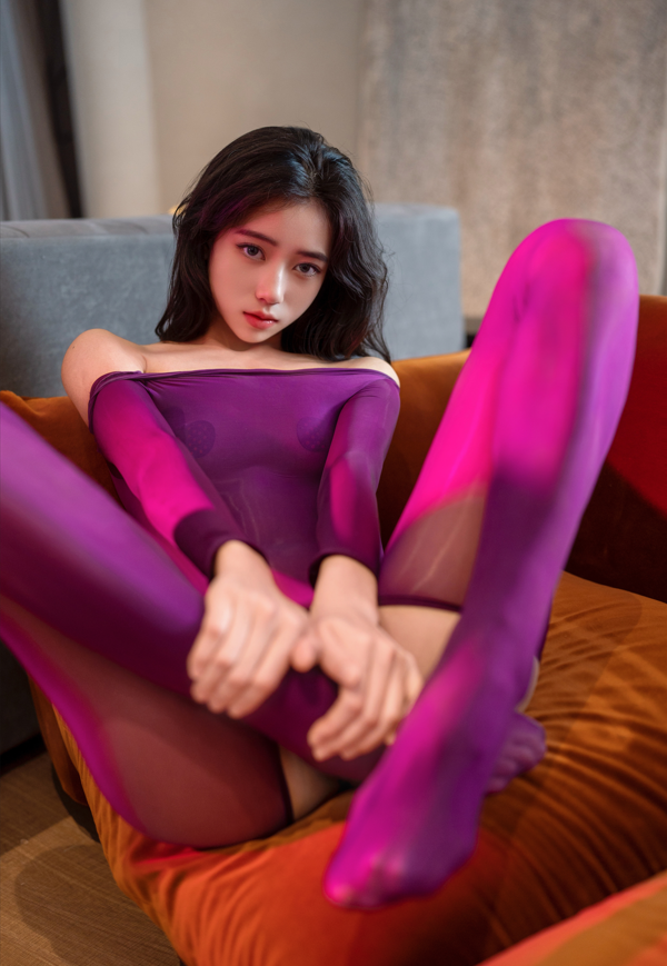 时安安 NO.005 内购无水印 363 紫色丝袜 【90P1.74G】